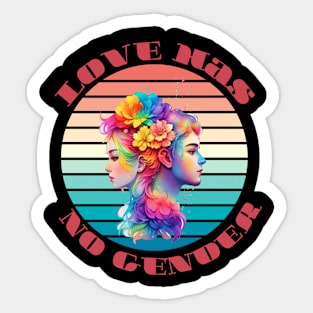 Love Has No Gender Sticker